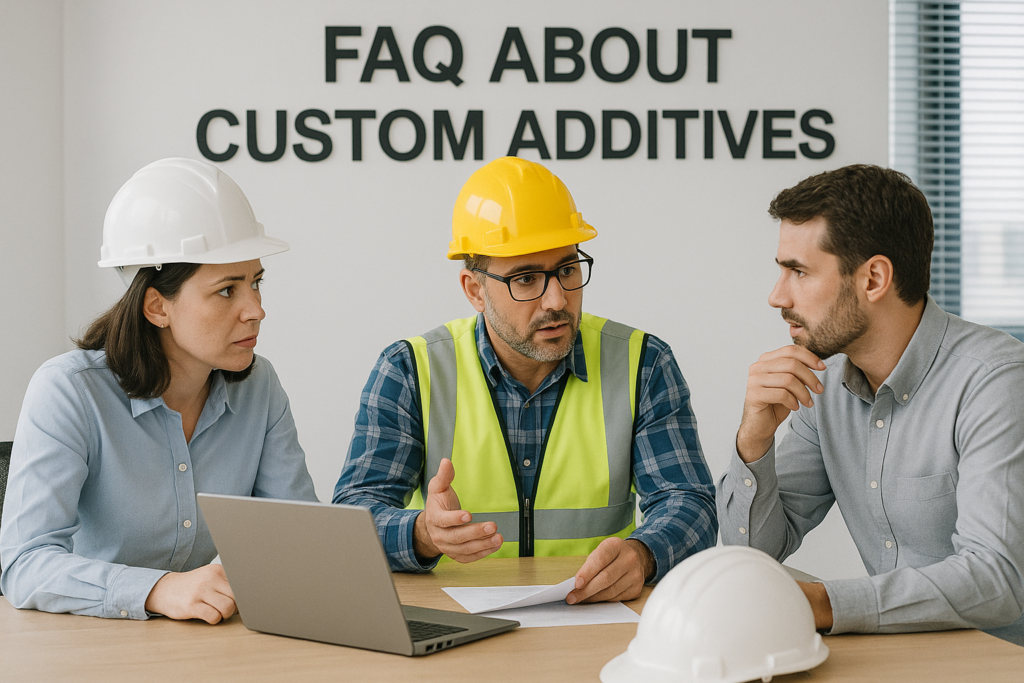 FAQ about custom additives
