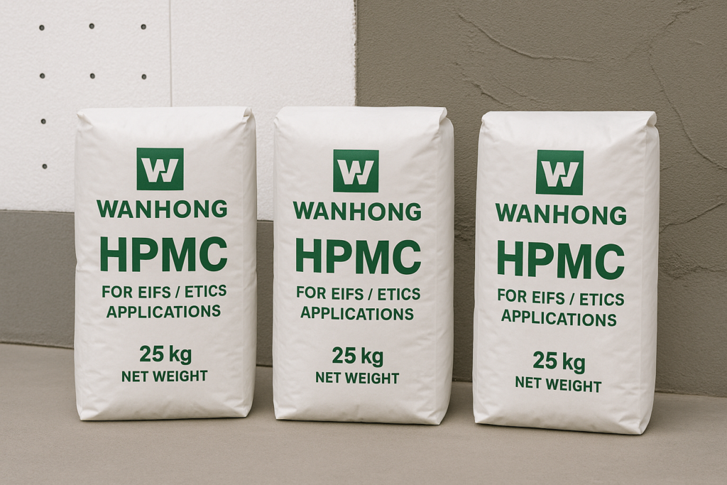 WANHONG HPMC products for EIFS/ETICS applications WANHONG HPMC products