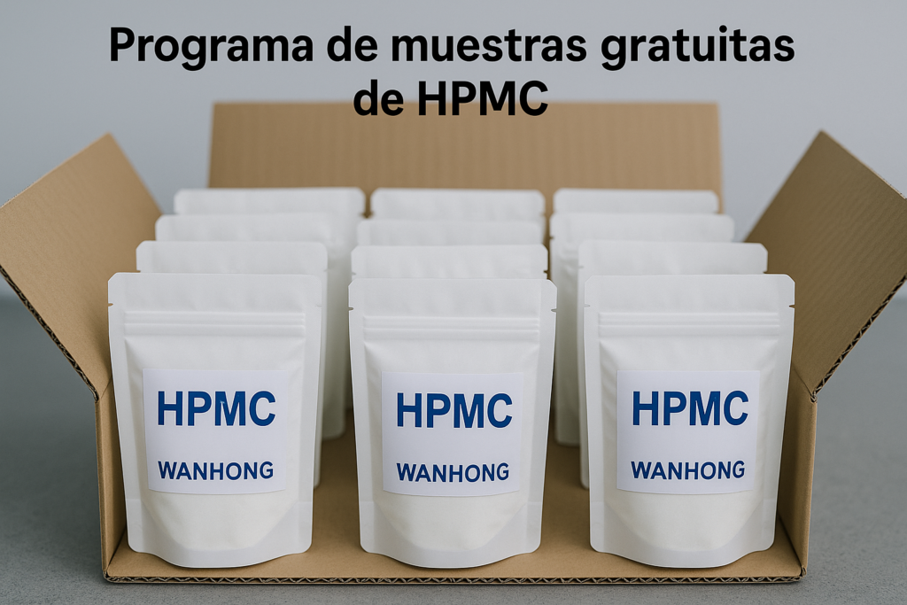 Programa de muestras gratuitas de HPMC Paquetes de muestras gratuitas de HPMC listos para envío
