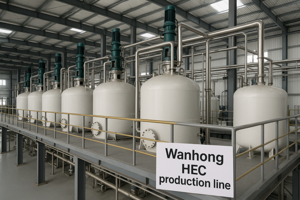 Wanhong HEC production line Wanhong HEC production facility