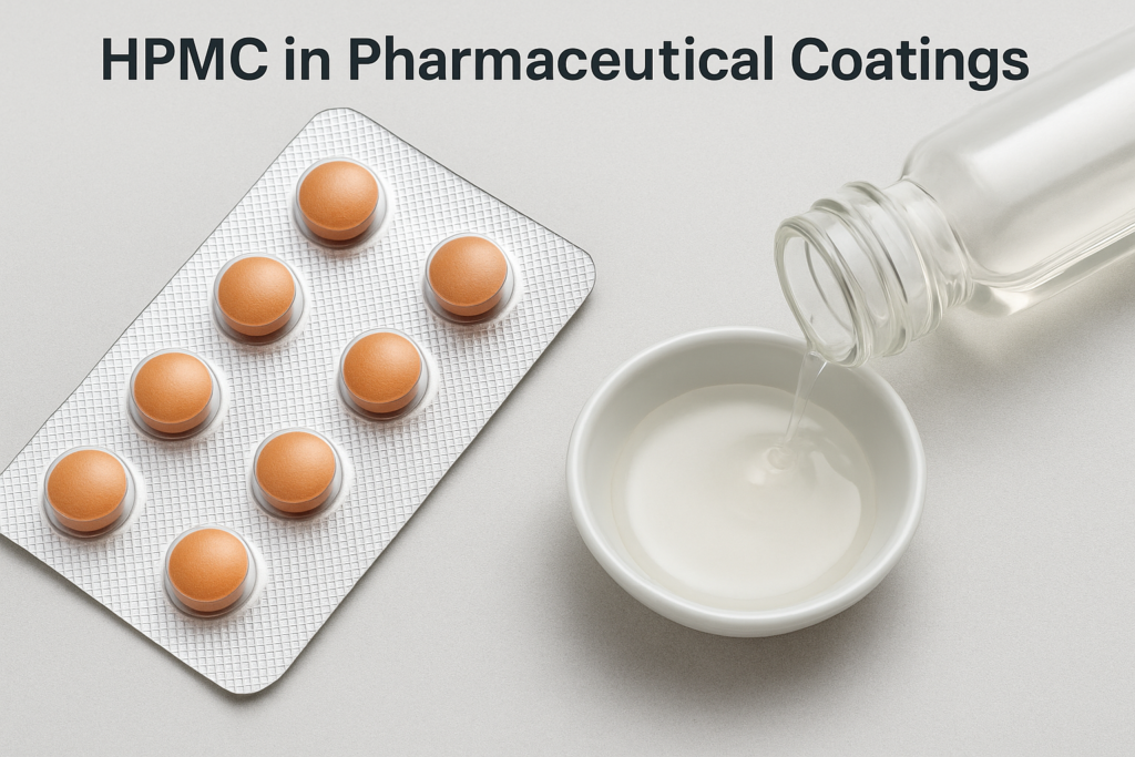 HPMC used in pharmaceutical coatings HPMC in pharmaceutical tablet coating application