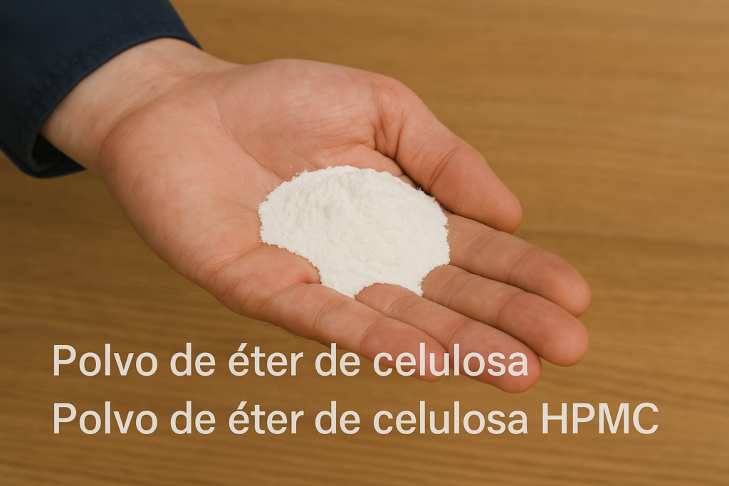 Polvo de éter de celulosa