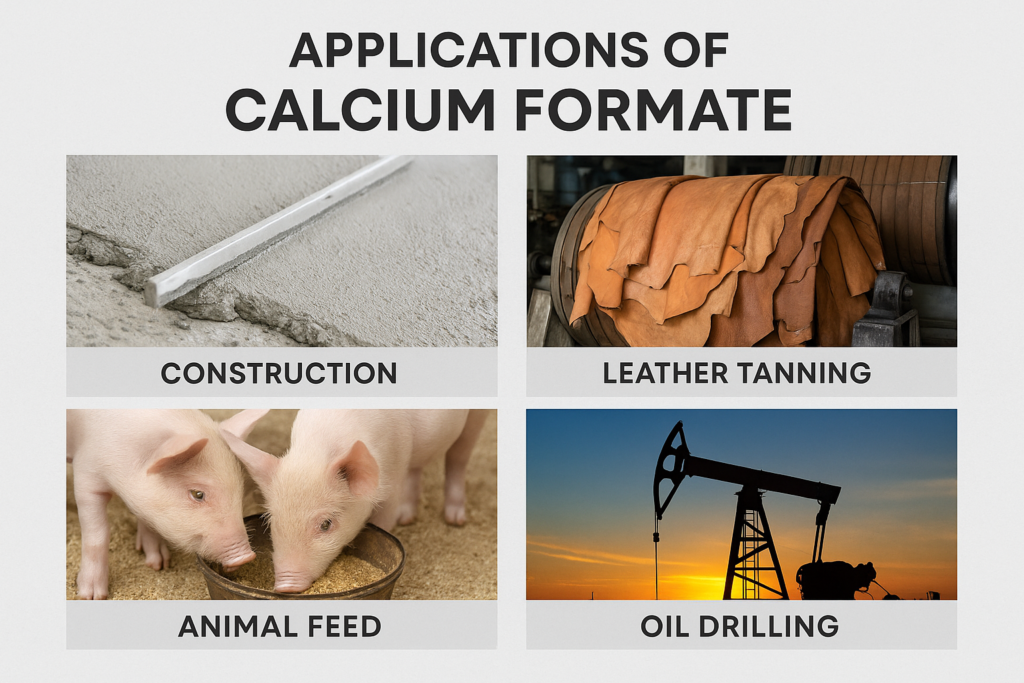 various industrial applications of calcium formate