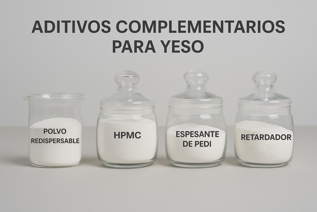 gama completa de aditivos para yeso aditivos complementarios para yeso