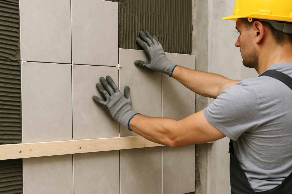 heavy tile installation techniques