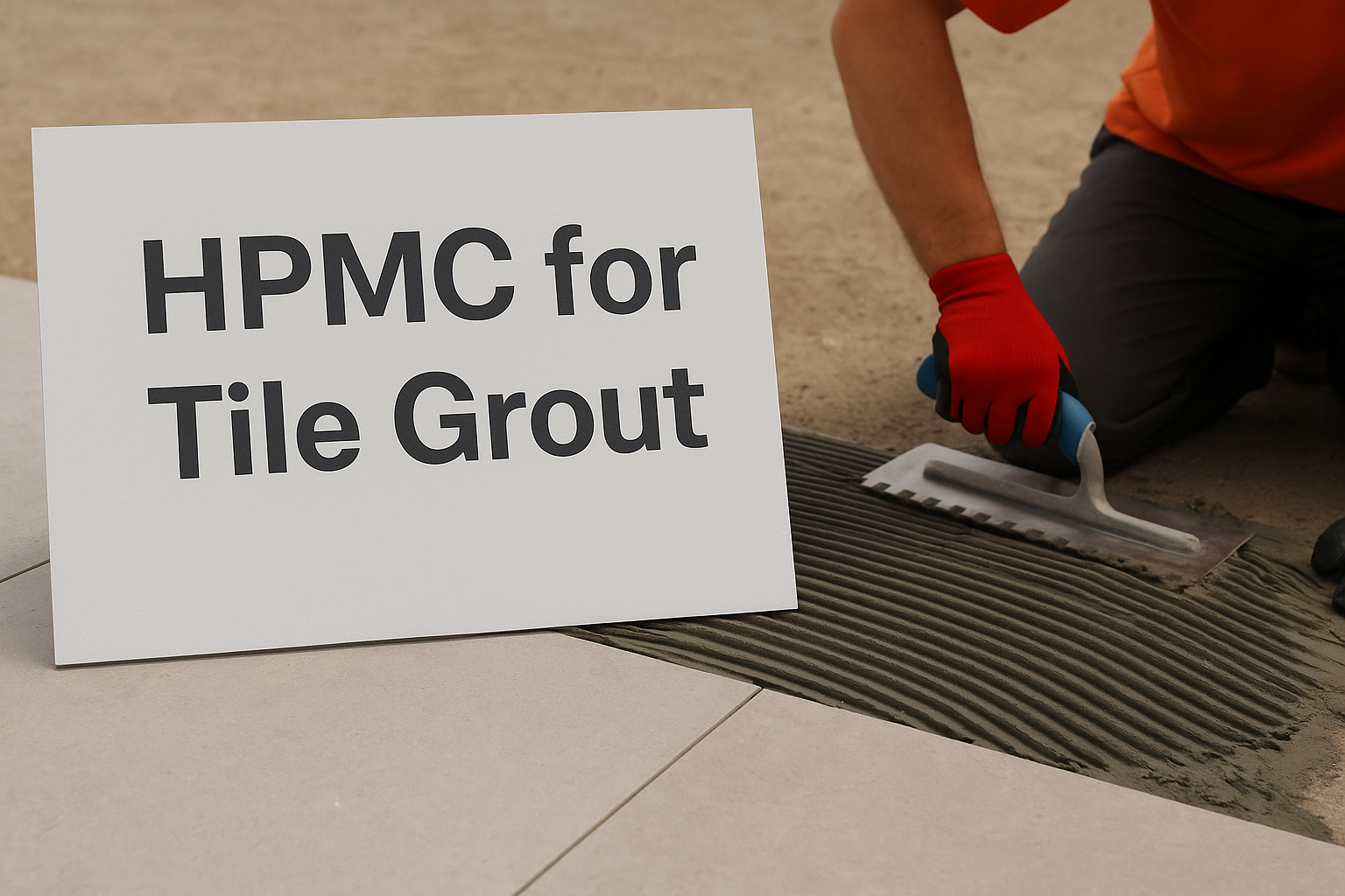 HPMC for Tile Grout
