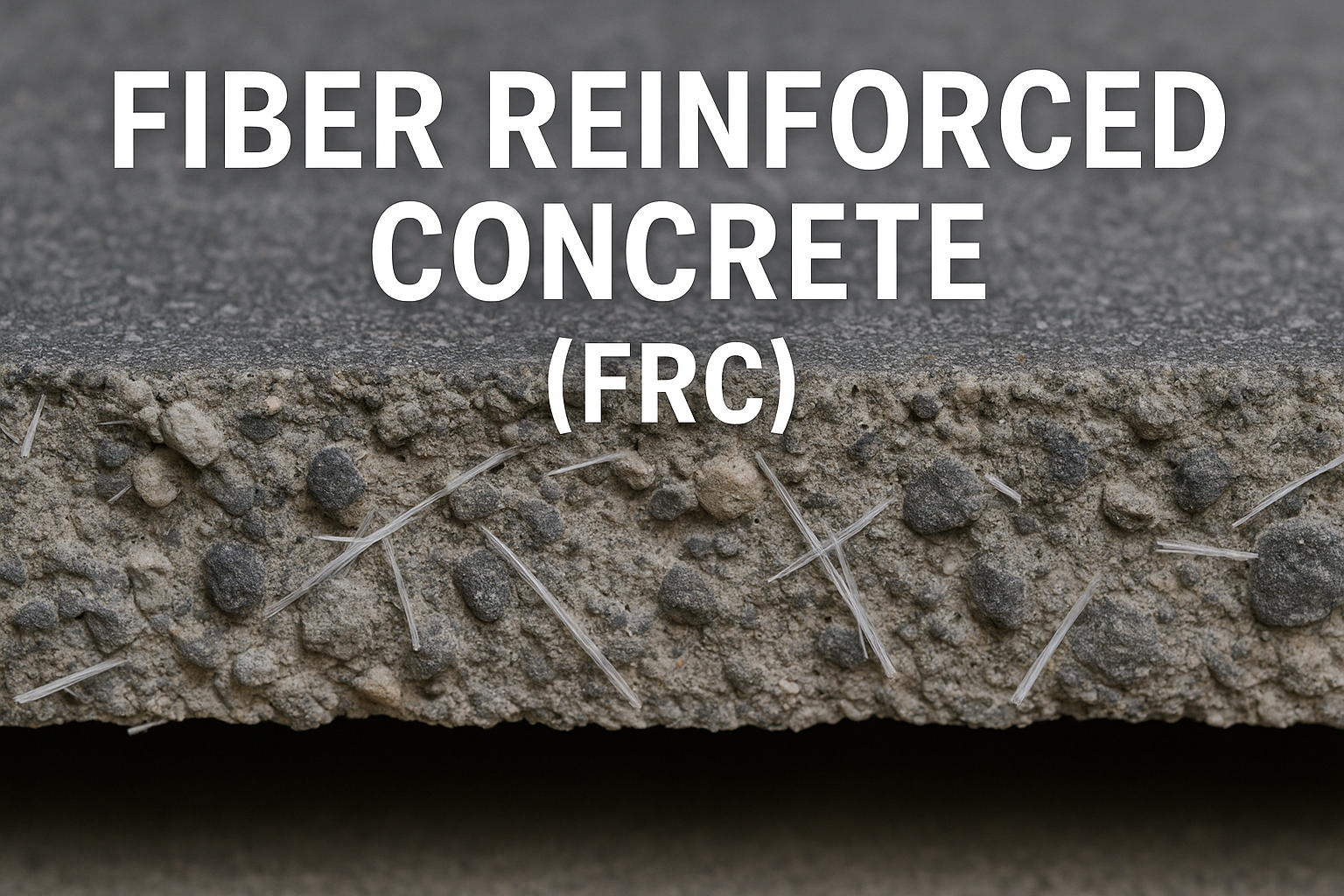 Types of Fiber Reinforced Concrete (FRC)
