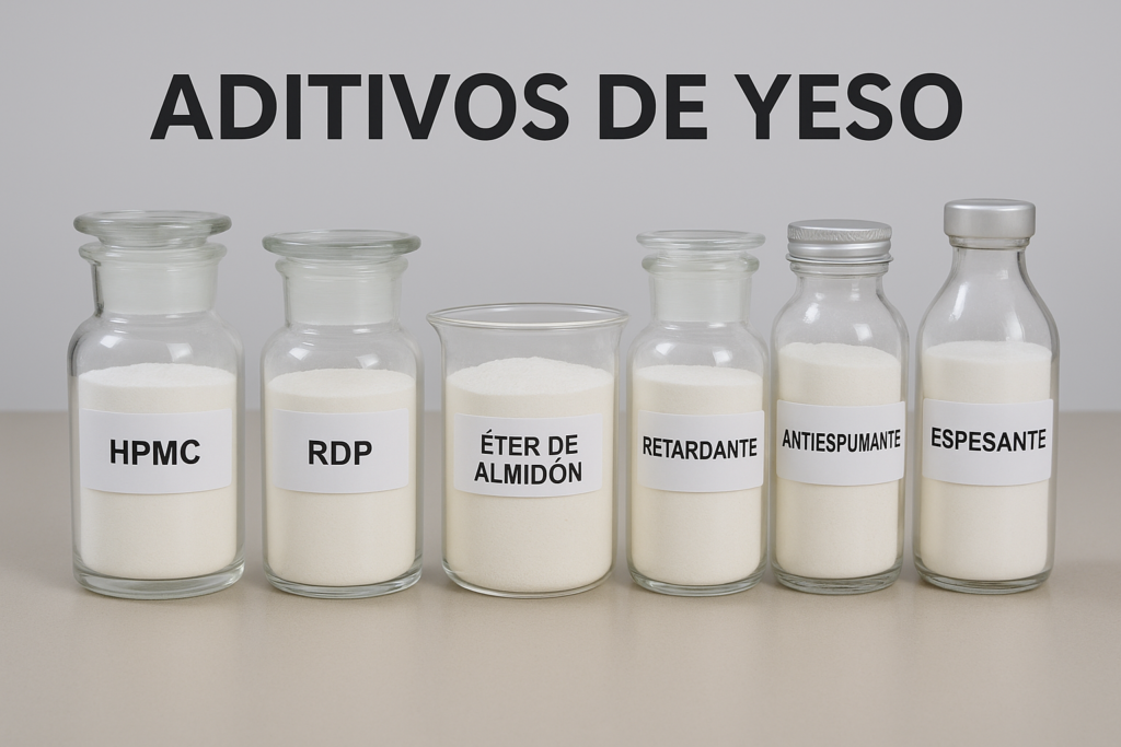 Aditivos de yeso