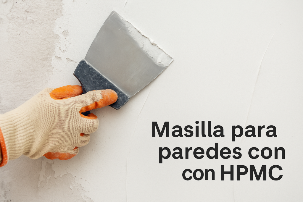 Masilla de pared con HPMC masilla para paredes con HPMC