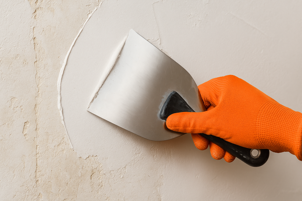 Técnicas de aplicación de masilla aplicación de masilla de pared