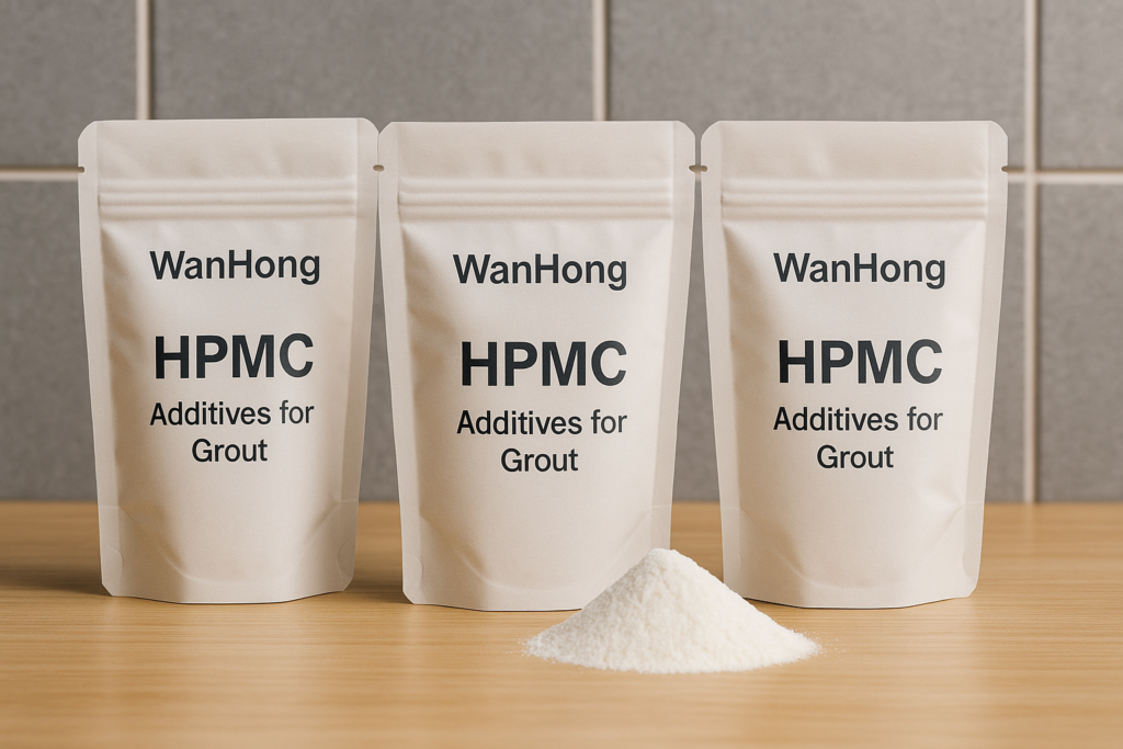 Wanhong HPMC samples for grout applications HPMC additives for grout