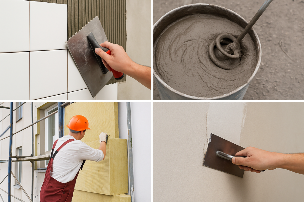 Various construction applications using HPMC multiple construction applications