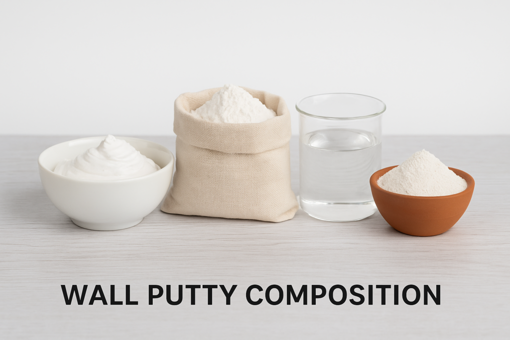 Wall putty raw materials wall putty composition ingredients
