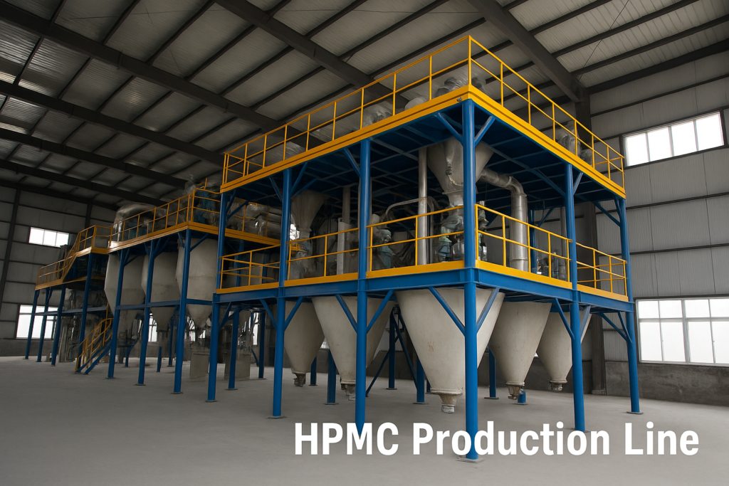 HPMC manufacturing facility in China HPMC factory production line