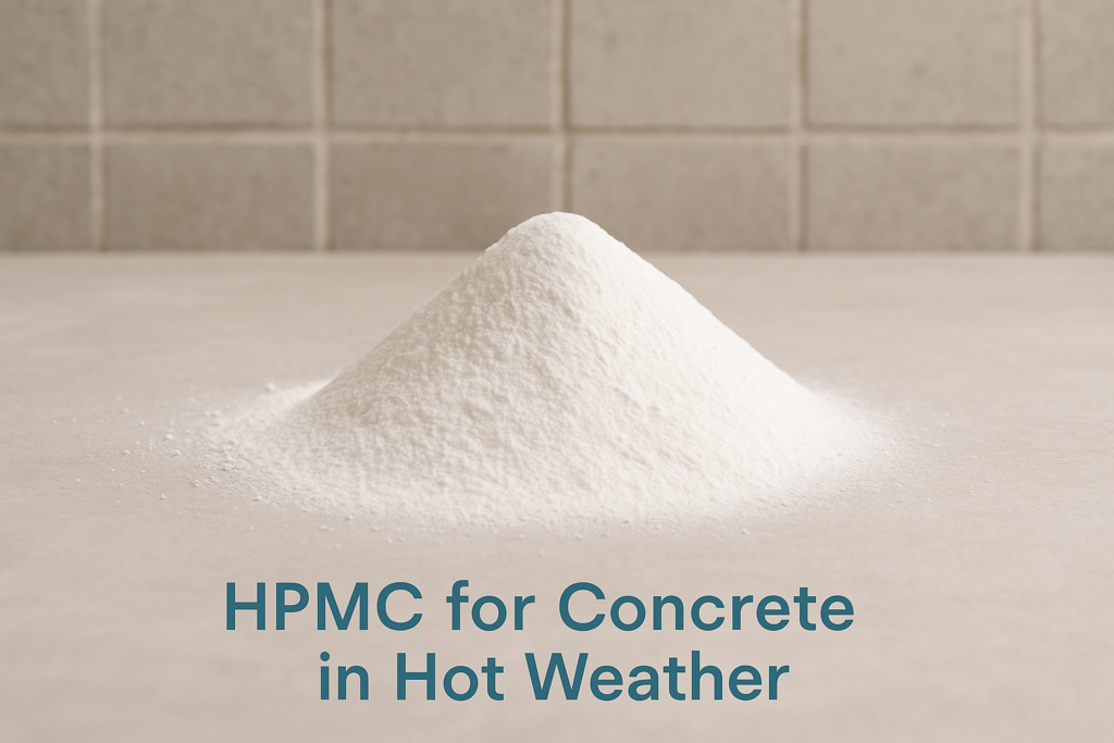 HPMC powder for high-temperature concrete applications HPMC for concrete in hot weather