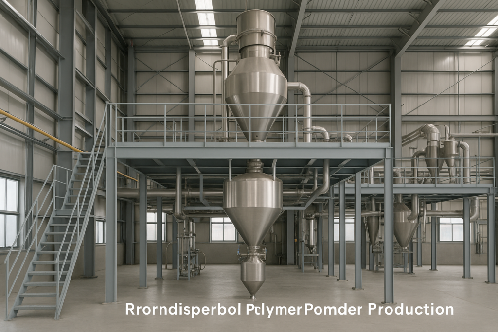 Modern RDP production line Manufacturing facility for redispersible polymer powder