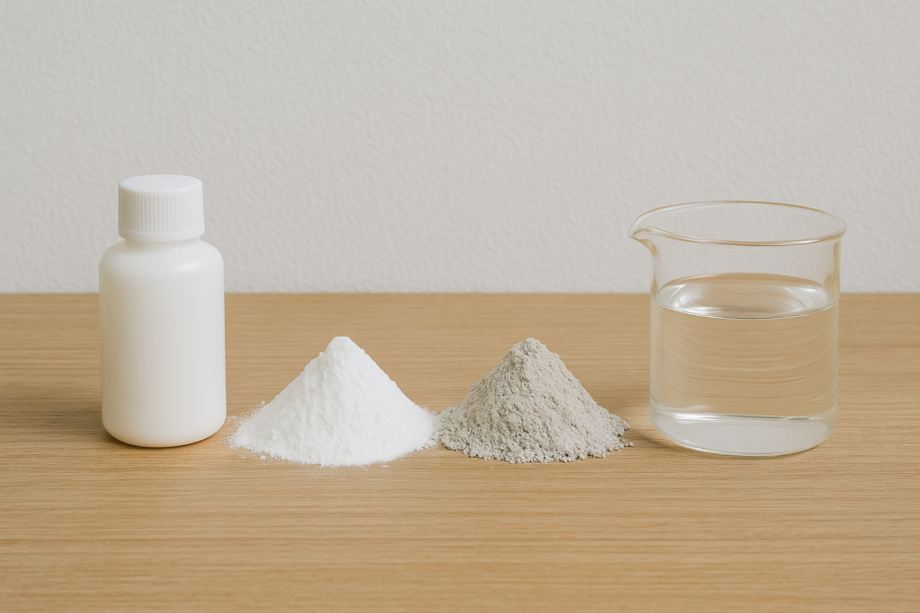 formulación de masilla flexible