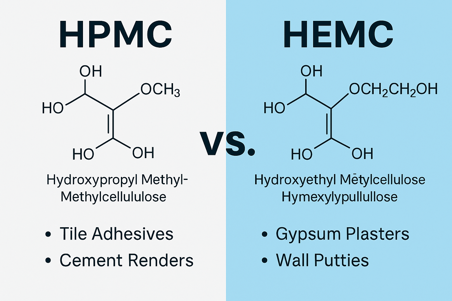 HPMC vs HEMC