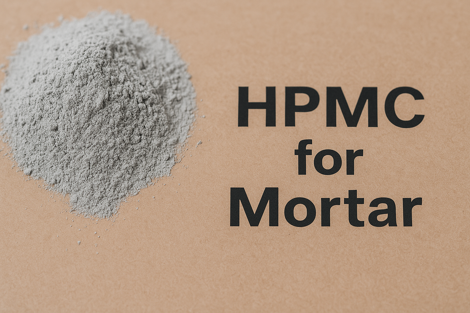 hpmc for mortar