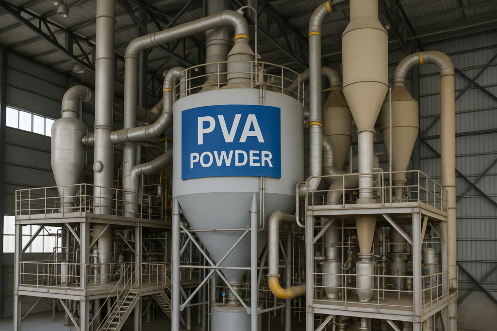 Advanced PVA powder production line PVA powder manufacturing facility