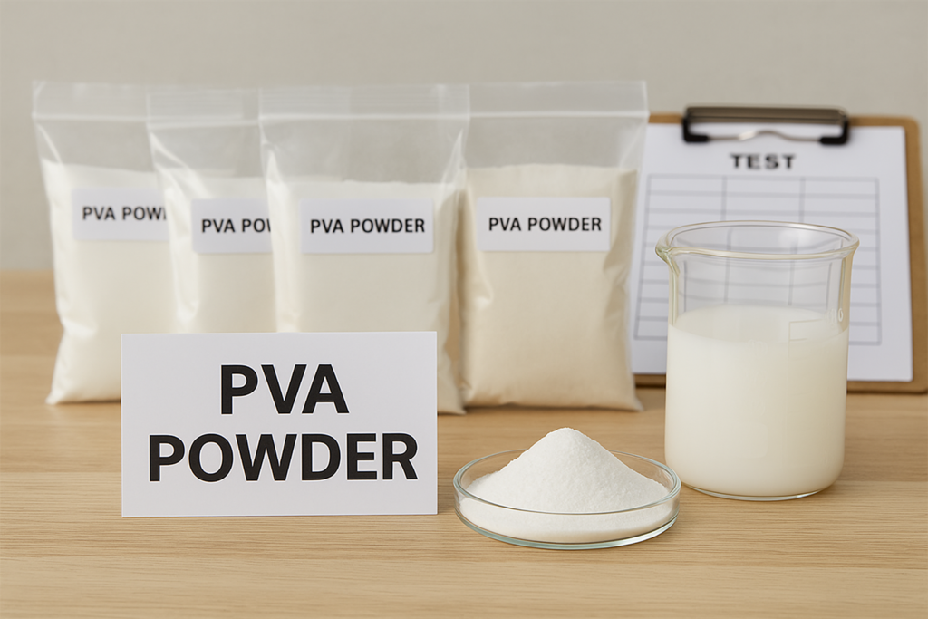 Various packaging sizes for PVA powder PVA powder packaging options