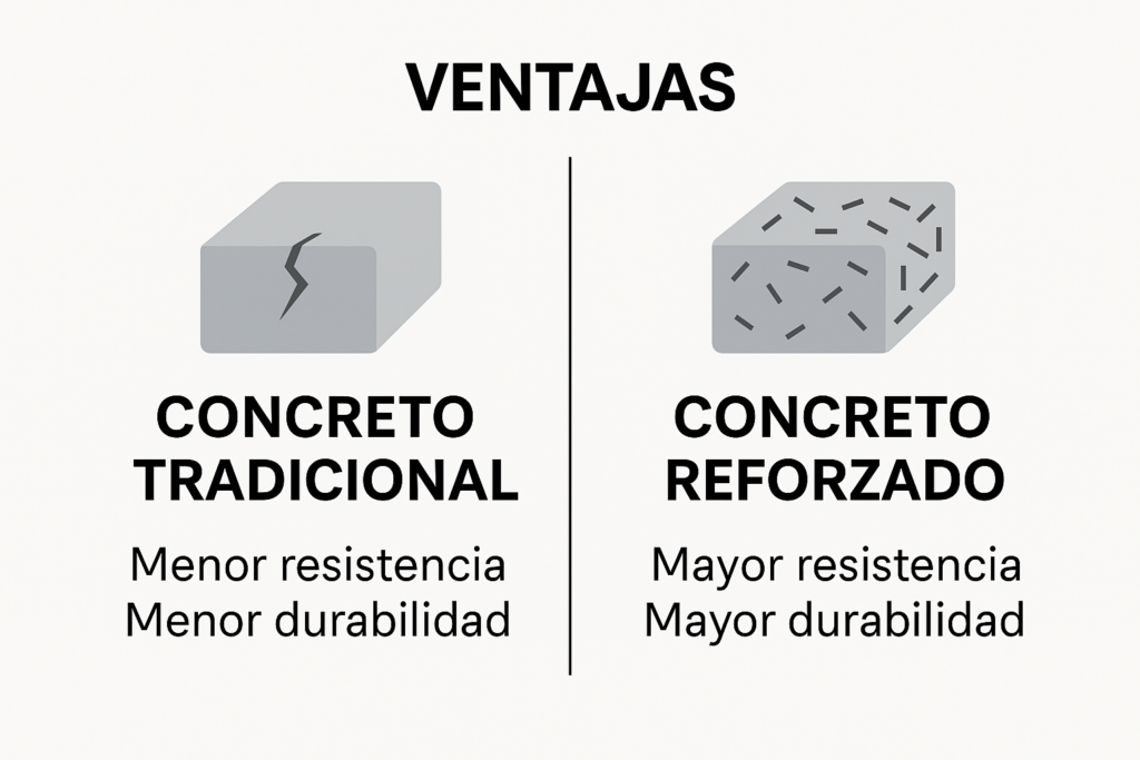 Ventajas del concreto reforzado
