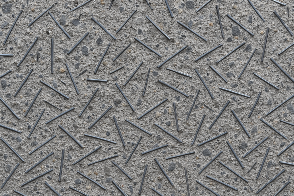 Fibras de acero en concreto