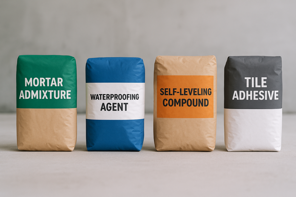 Wanhong Product Range Range of construction chemical additives