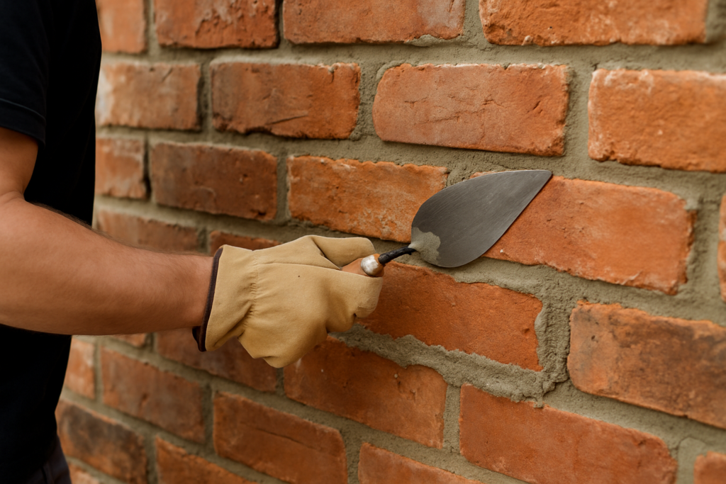 brick mortar repair