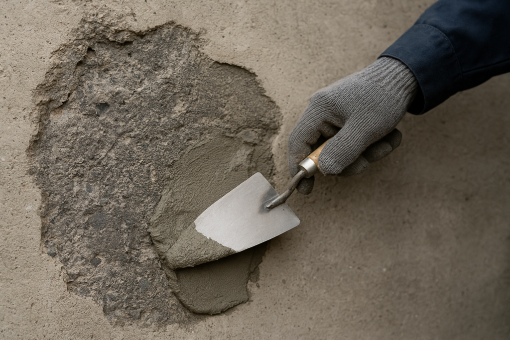 concrete mortar repair