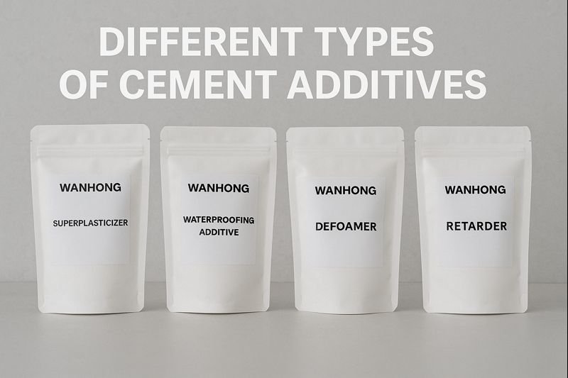 different types of cement additives