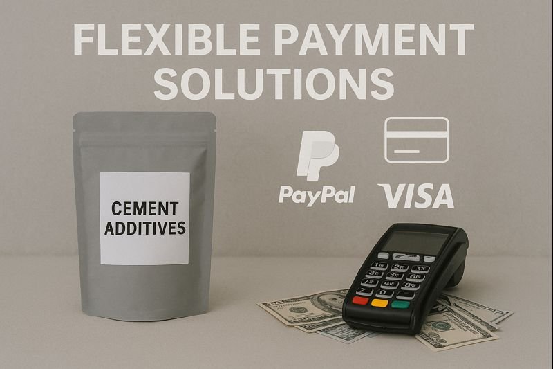 payment solutions for cement additives