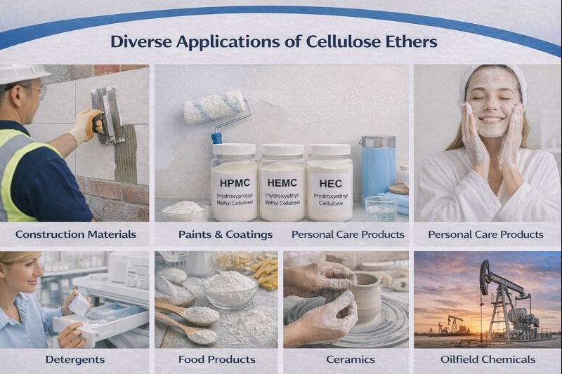 cellulose ether diverse applications