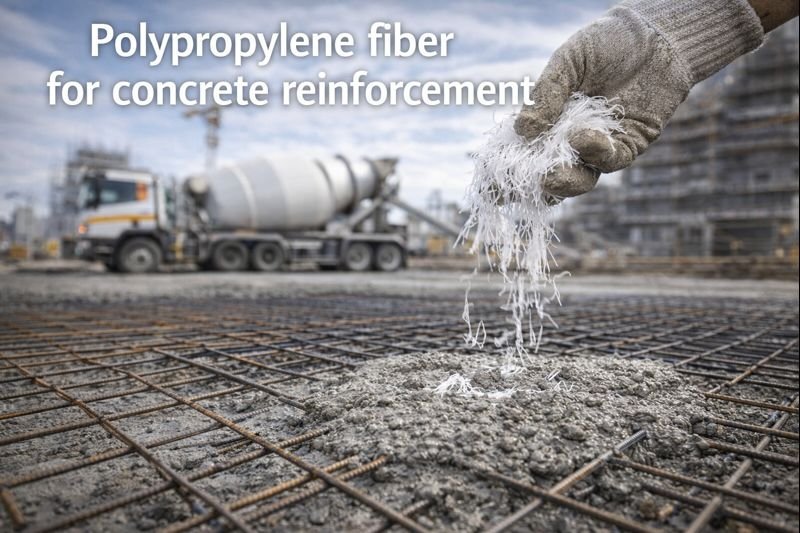 polypropylene fiber for concrete reinforcement