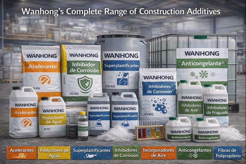 complete range of construction additives