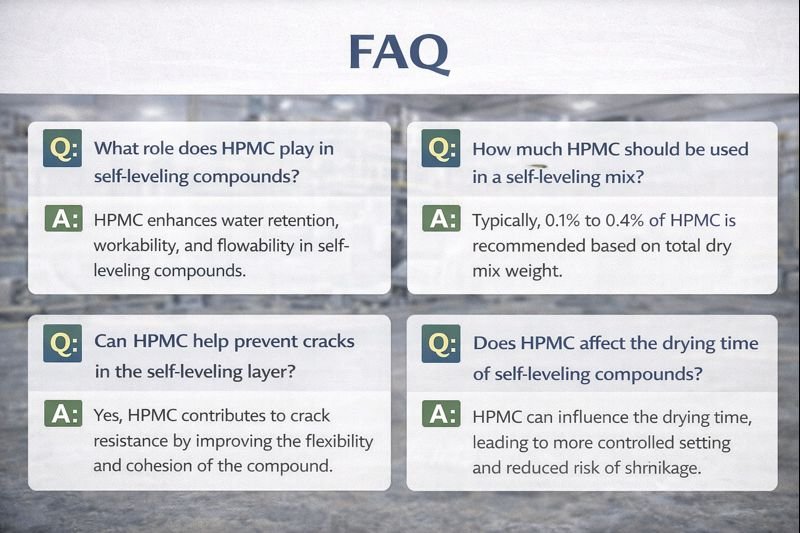 FAQ about HPMC for self-leveling