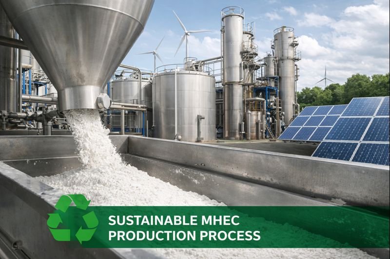 Sustainable MHEC production process