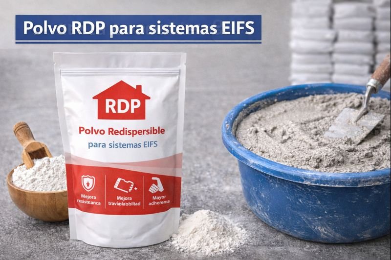 polvo RDP para sistemas EIFS