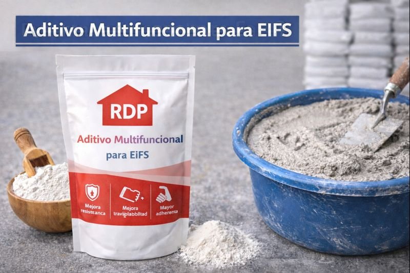aditivo multifuncional para EIFS
