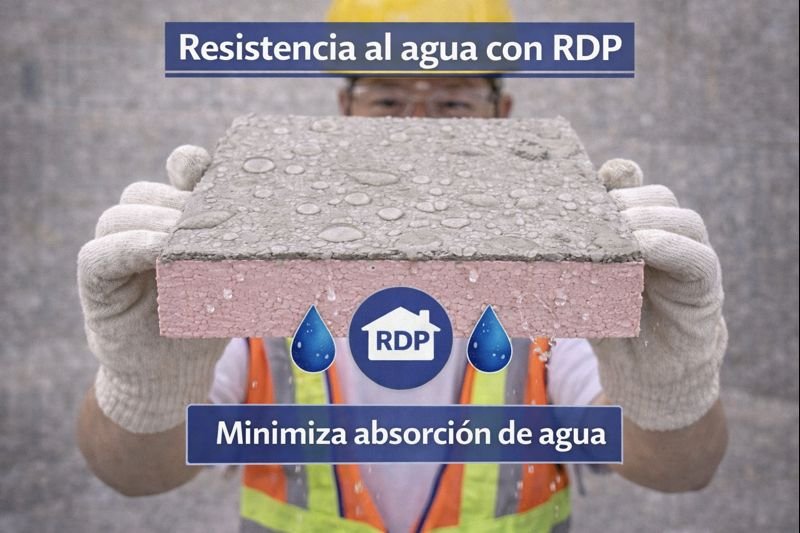 resistencia al agua con RDP