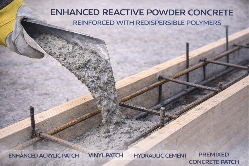 Enhanced reactive powder concrete application