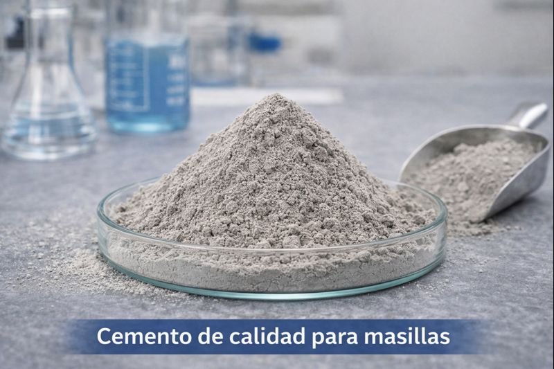 cemento para masilla de paredes