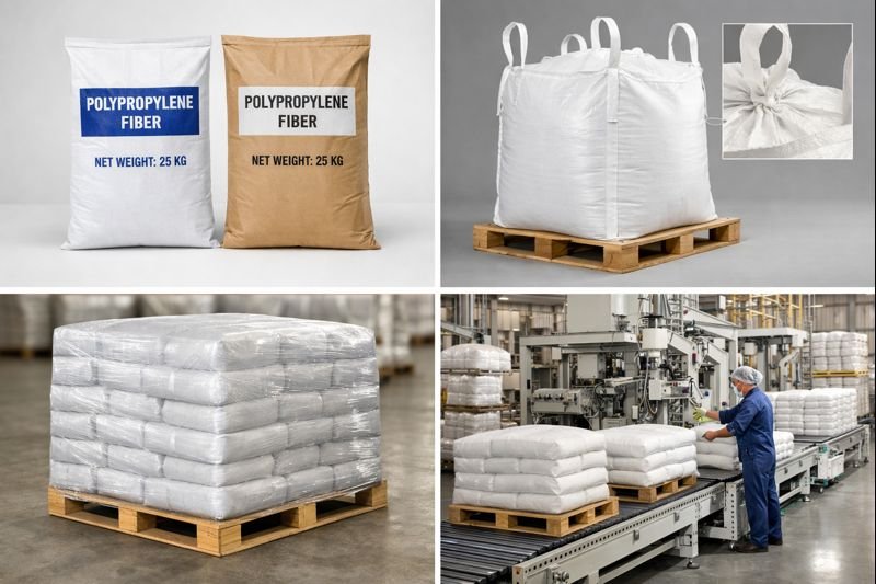 polypropylene fiber packaging options