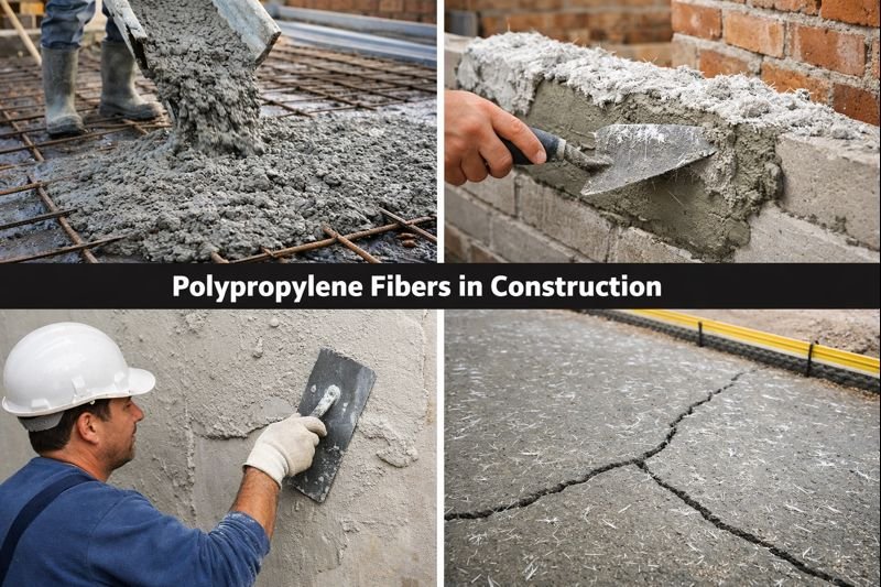polypropylene fiber applications in construction