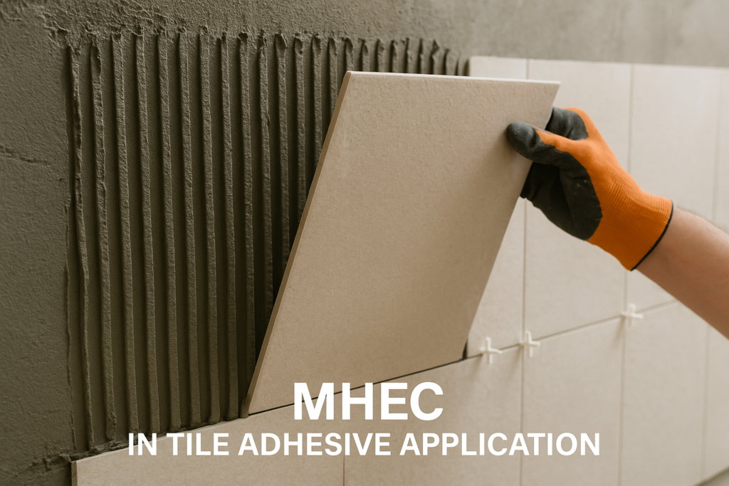 MHEC in tile adhesive application