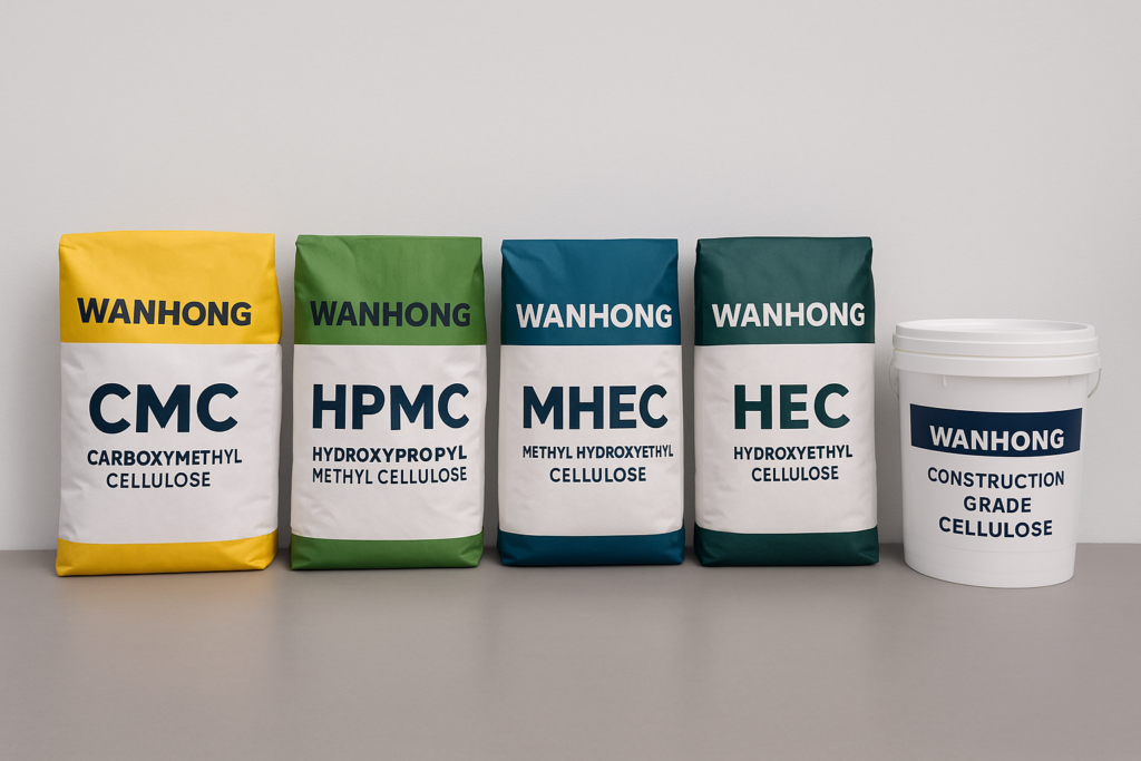 Wanhong cellulose products range