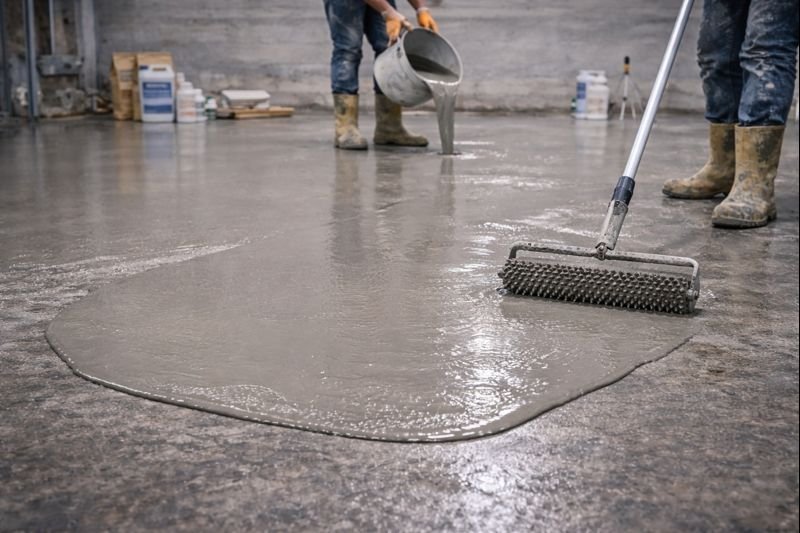 Mortero autonivelante