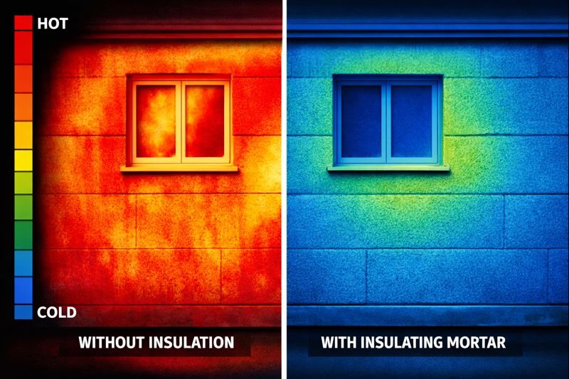 Insulating Mortar