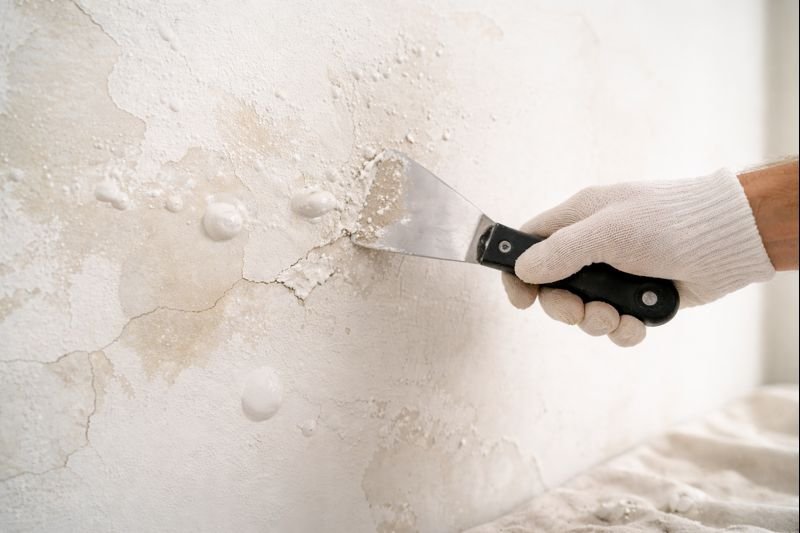 Repairing bubbles in dried skim coat fixing skim coat bubbles