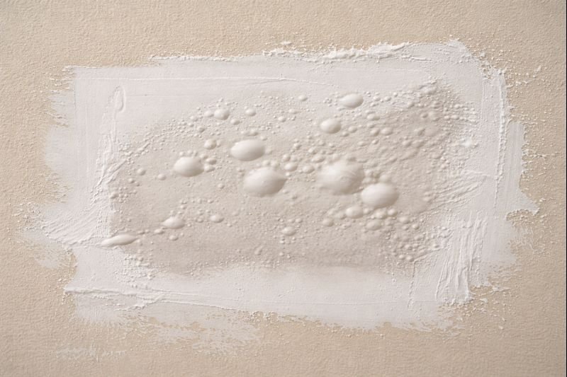 Persistent bubbling in drywall patch recurring bubbles in drywall patch